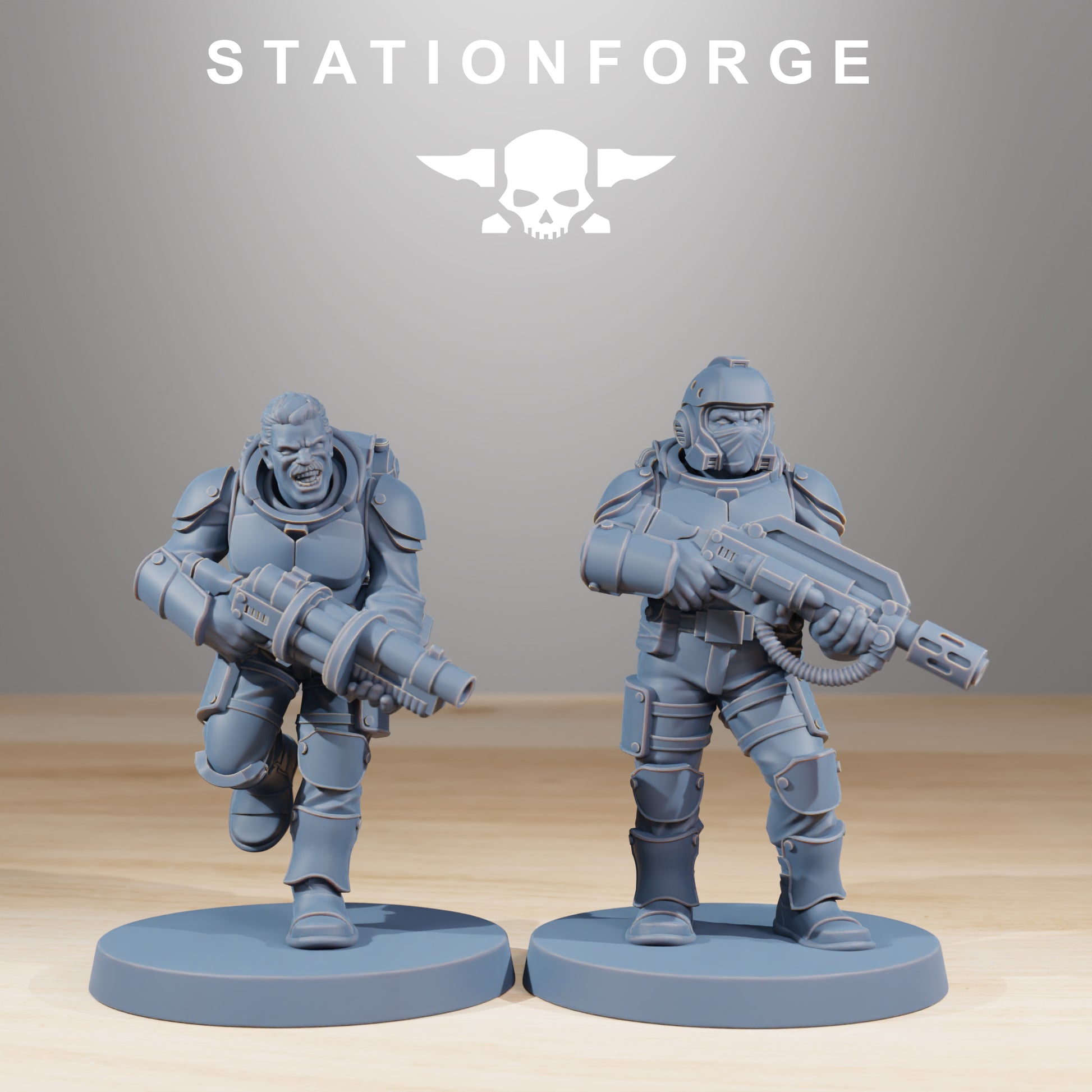 Produktfoto Tabletop 28mm The Printing Goes Ever On (TPGEO)  0: Vaskar Infantry Builder Kit