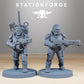 Produktfoto Tabletop 28mm The Printing Goes Ever On (TPGEO)  0: Vaskar Infantry Builder Kit