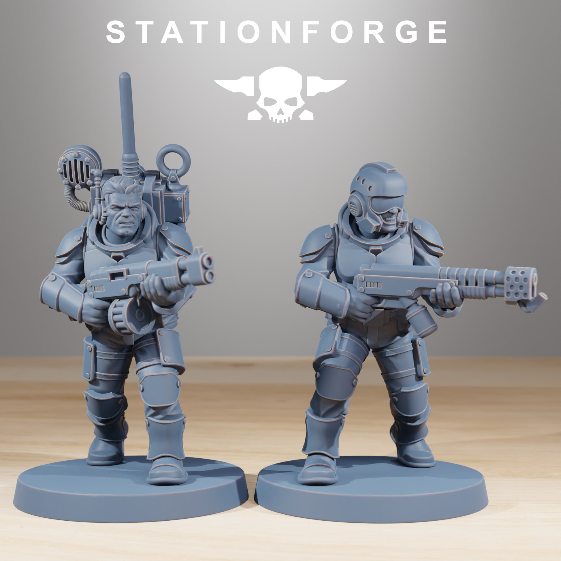 Produktfoto Tabletop 28mm The Printing Goes Ever On (TPGEO)  0: Vaskar Infantry Builder Kit
