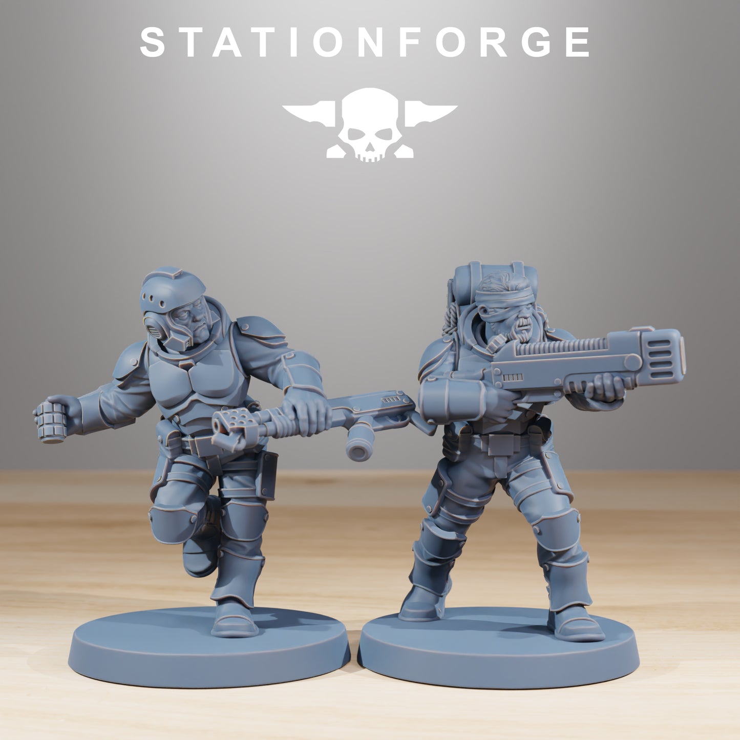 Produktfoto Tabletop 28mm The Printing Goes Ever On (TPGEO)  0: Vaskar Infantry Builder Kit