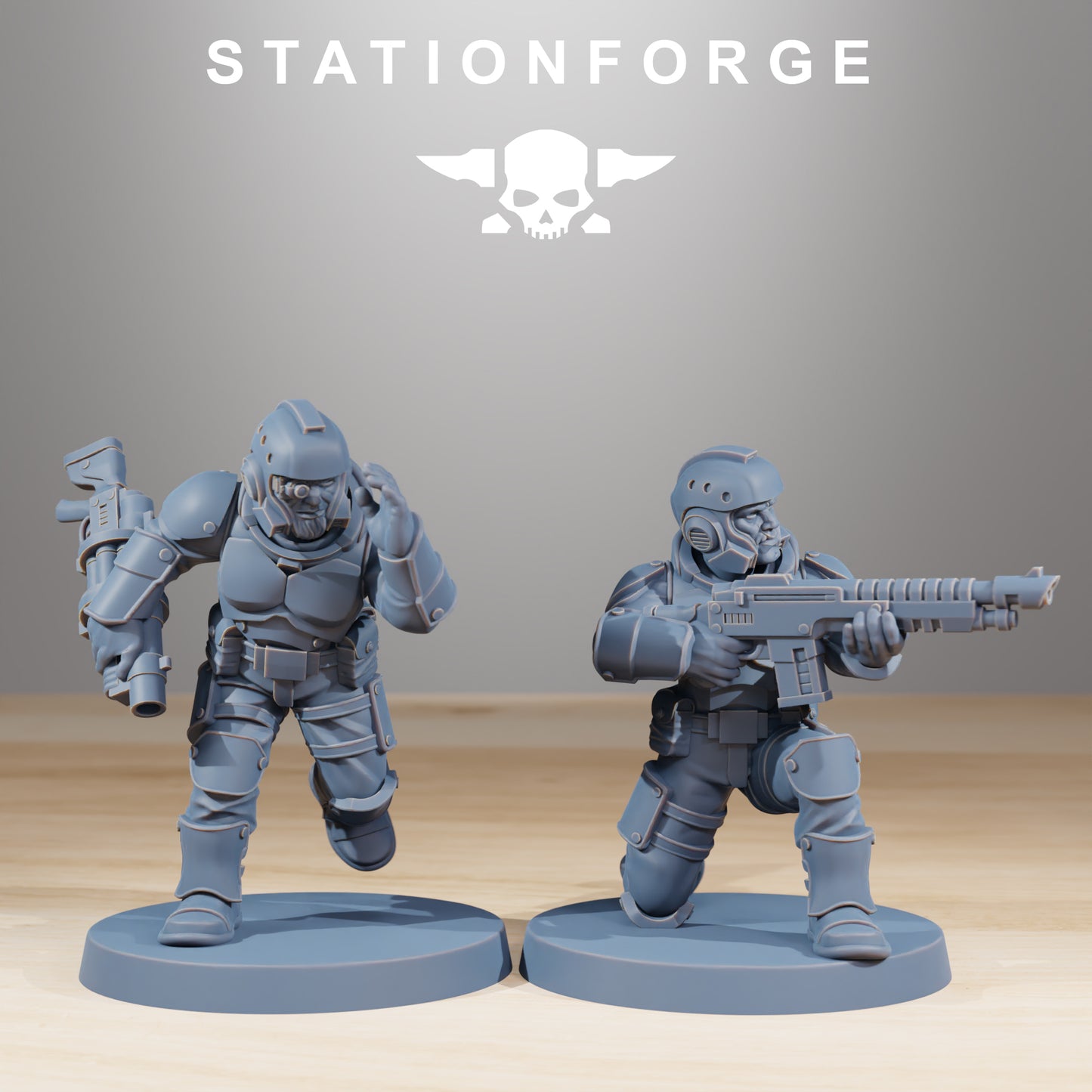 Produktfoto Tabletop 28mm The Printing Goes Ever On (TPGEO)  0: Vaskar Infantry Builder Kit