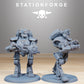 Produktfoto Tabletop 28mm The Printing Goes Ever On (TPGEO)  0: Scavenger Mechanods