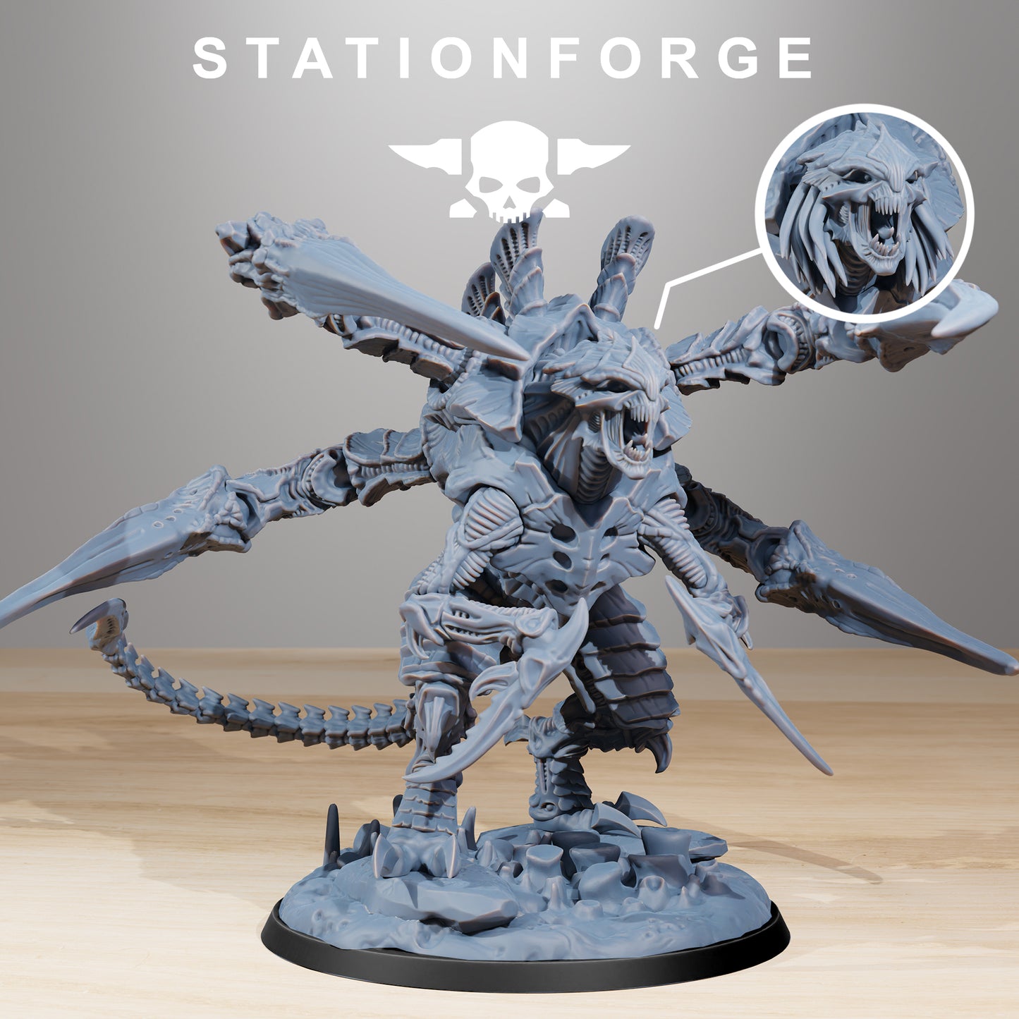 Produktfoto Tabletop 28mm The Printing Goes Ever On (TPGEO)  0: Xenarid Ravage Howler