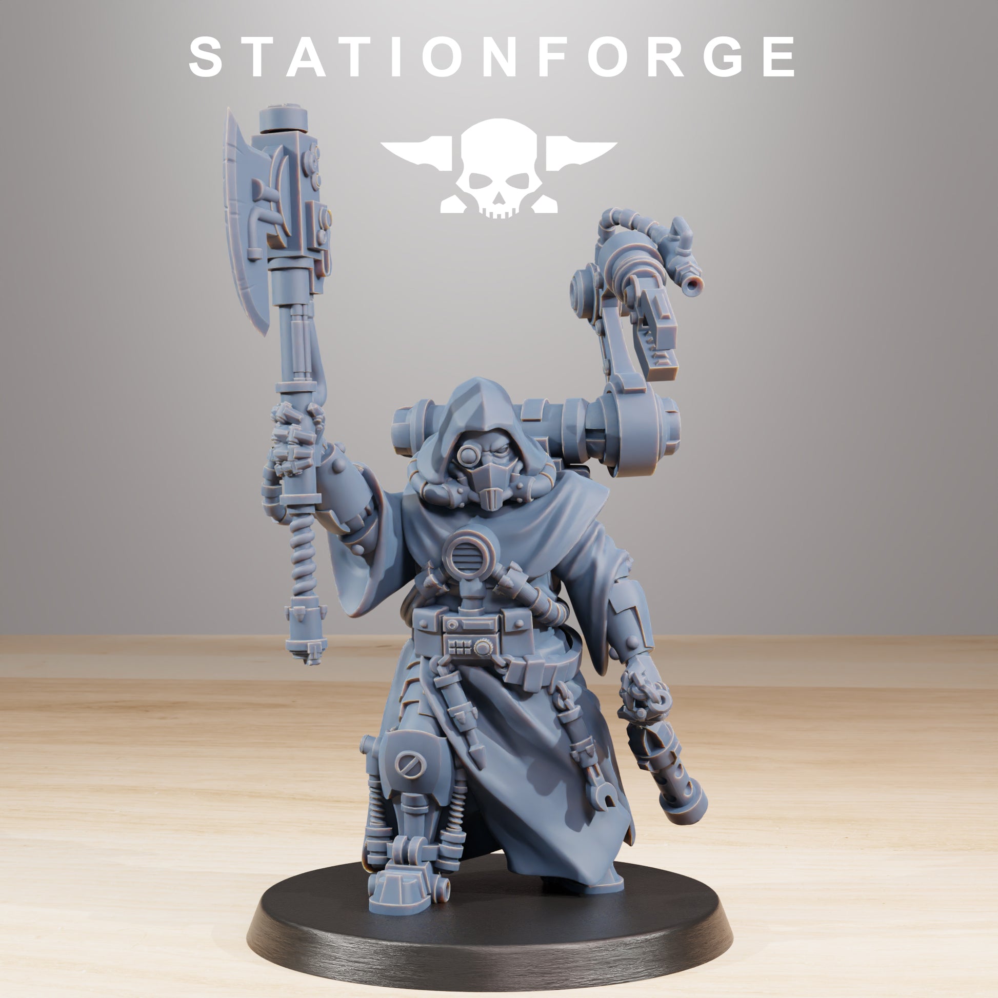 Produktfoto Tabletop 28mm The Printing Goes Ever On (TPGEO)  0: Scavenger Commander