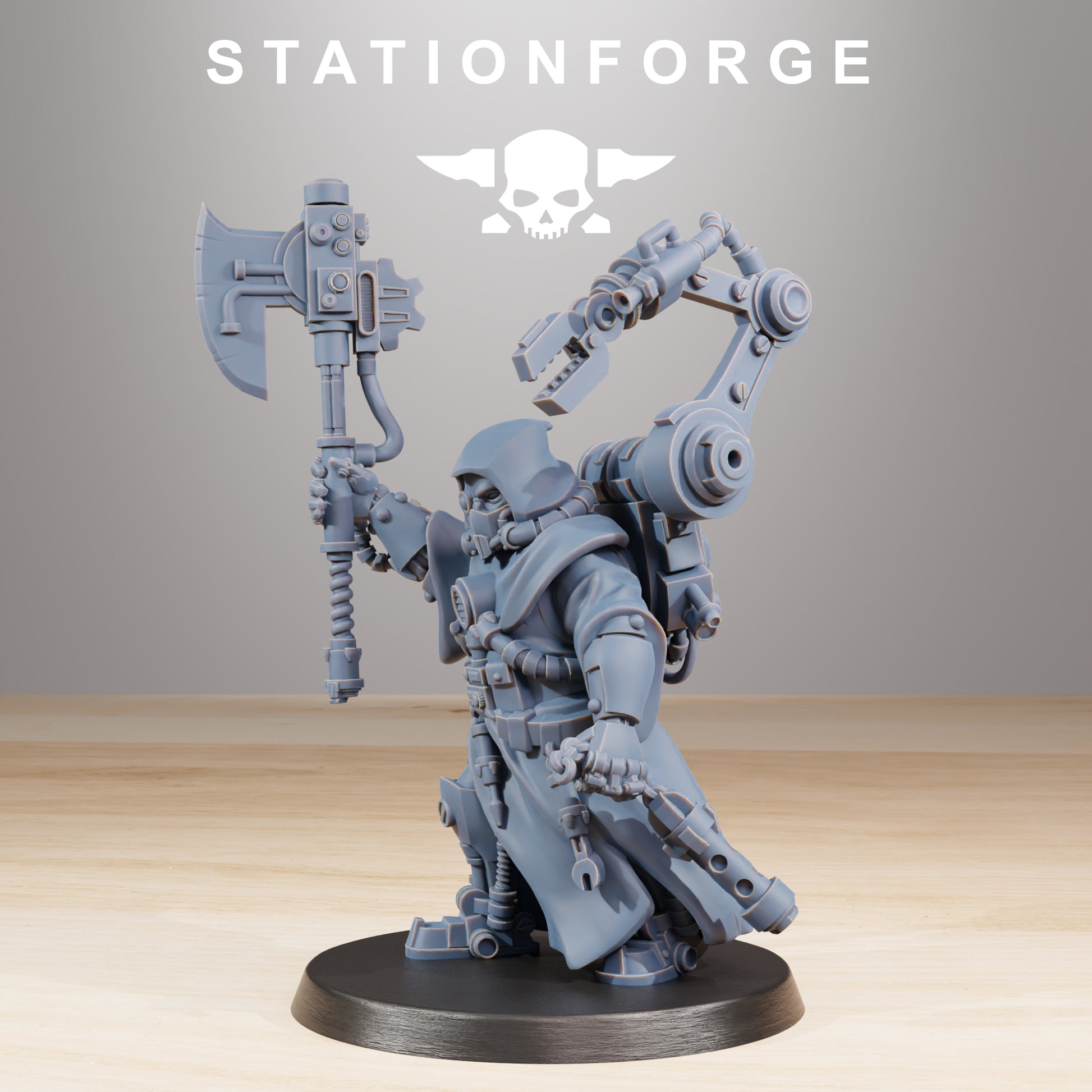 Produktfoto Tabletop 28mm The Printing Goes Ever On (TPGEO)  0: Scavenger Commander