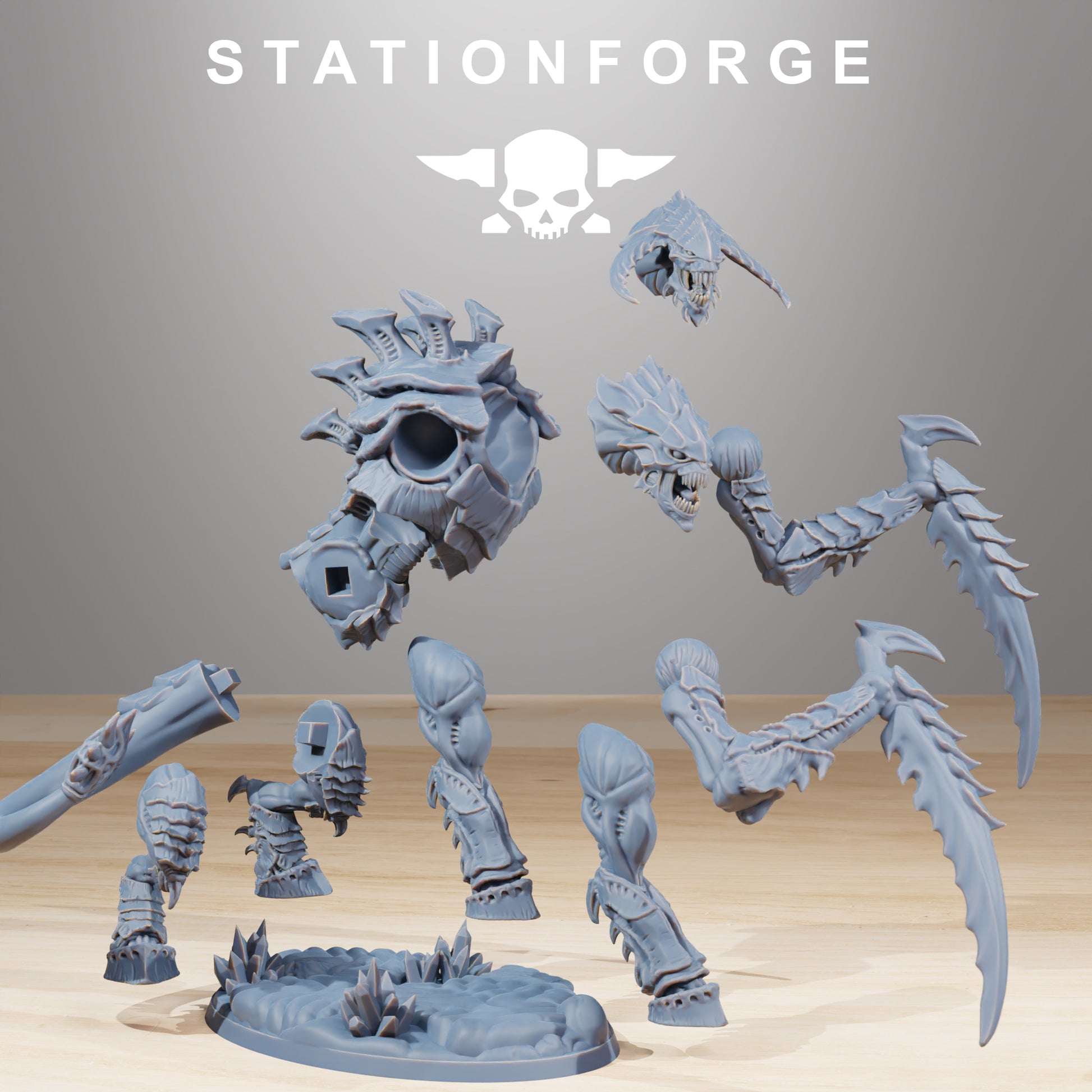 Produktfoto Tabletop 28mm The Printing Goes Ever On (TPGEO)  0: Xenarid Necrothorn