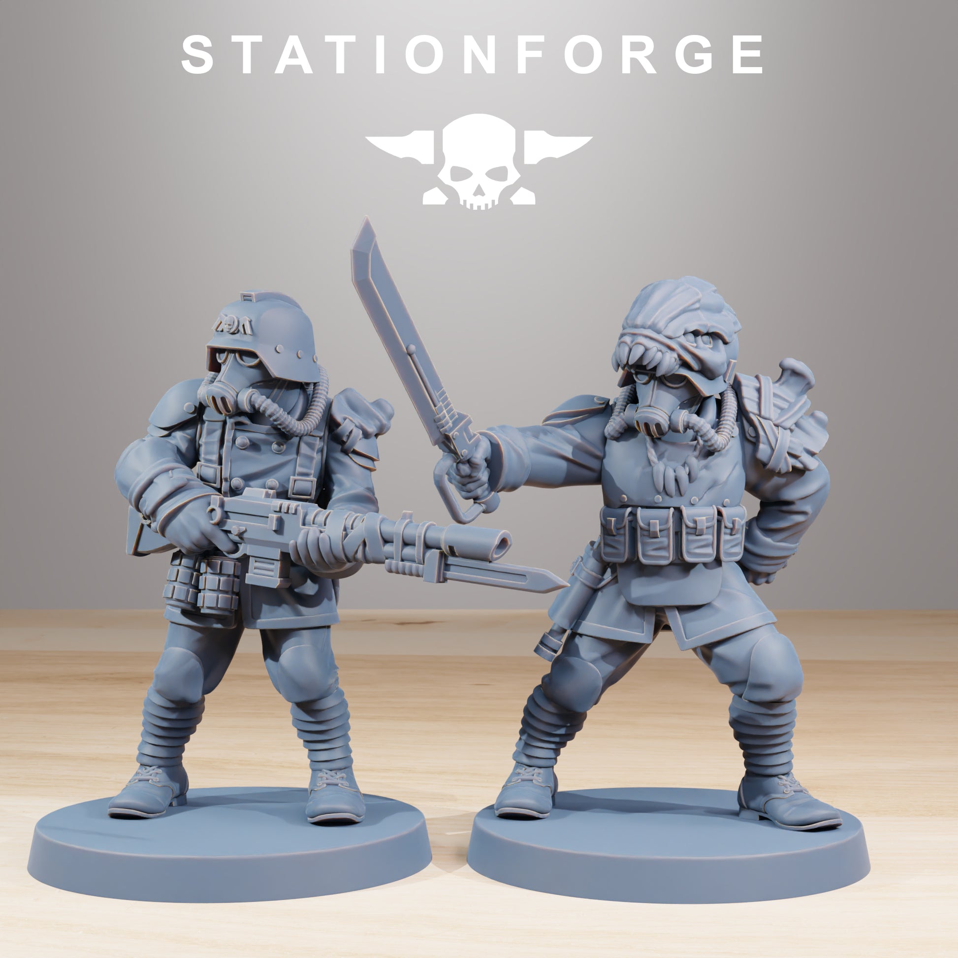 Produktfoto Tabletop 28mm The Printing Goes Ever On (TPGEO)  0: GrimGuard Xenarid Hunters
