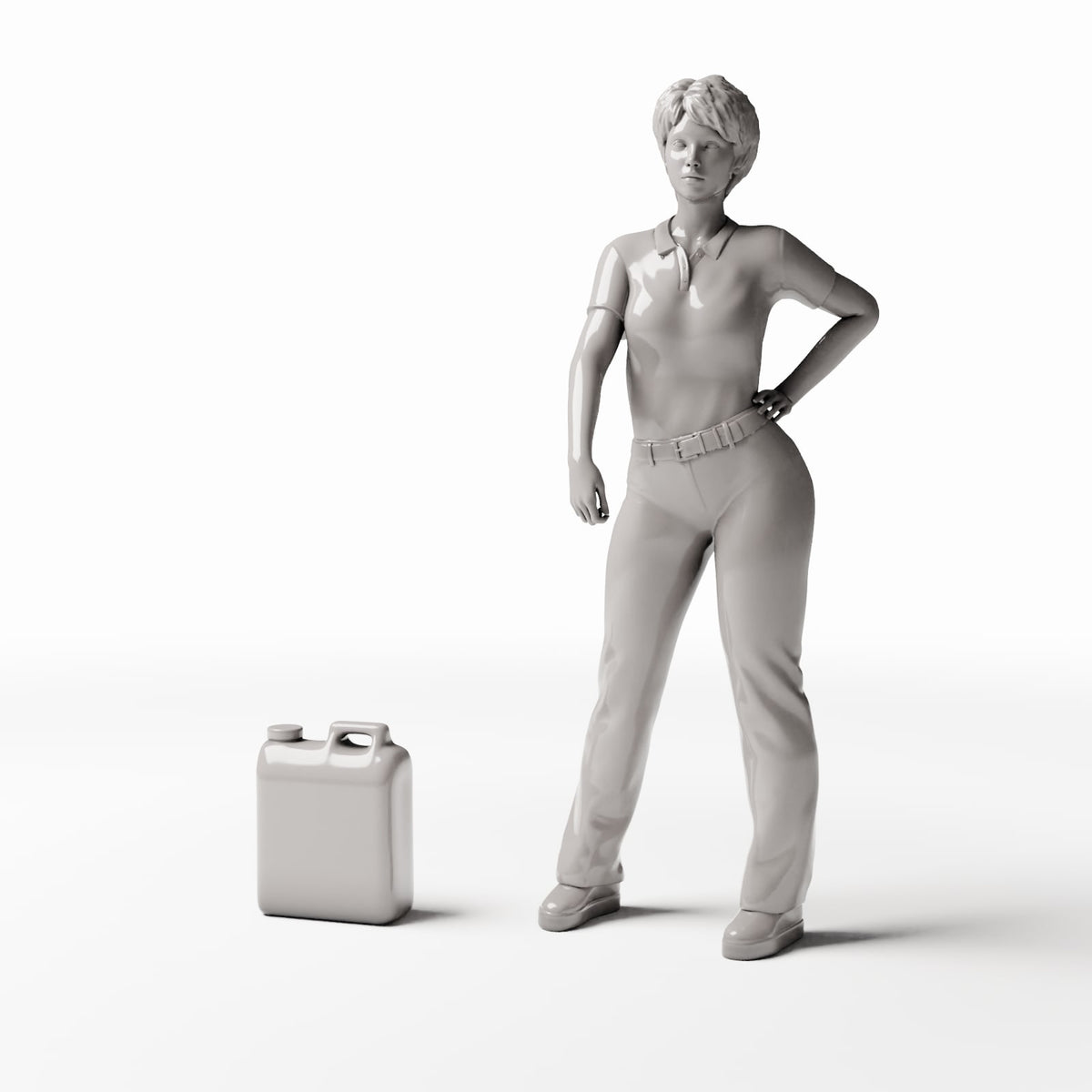 Diorama Modellbau Produktfoto 1: Diorama Werkstatt: Kunststoff-Ölkanister (Ref. 902D)