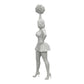 Diorama Modellbau Produktfoto 0: Junges Mädchen/ Cheerleader mit Pompons beim Anfeuern (Ref Nr. A3)