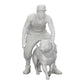 Diorama Modellbau Produktfoto 0: Gangster-Homie in Mütze mit Pitbull Hund (Ref Nr. A22)