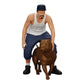Diorama Modellbau Produktfoto 0: Gangster-Homie in Mütze mit Pitbull Hund (Ref Nr. A22)