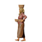 Miniatur Figur: Bäuerin mit Körben - Alte Landwirtin bei der Abriet (Nr. 303)