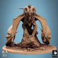 Produktfoto Tabletop 28mm Lord of the Print (LotP) 0: Tabletop Miniatur: Dämonenfürst / Drachendämon - geflügelte Schreckensbestie, brüllend kauernd auf Fels, Widderhörner, Fledermausflügel, Bossmonster (24_09_F1)