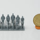 Diorama Modellbau Produktfoto 1: Passanten Figuren Set 2 - 6 Figuren (h0_29)