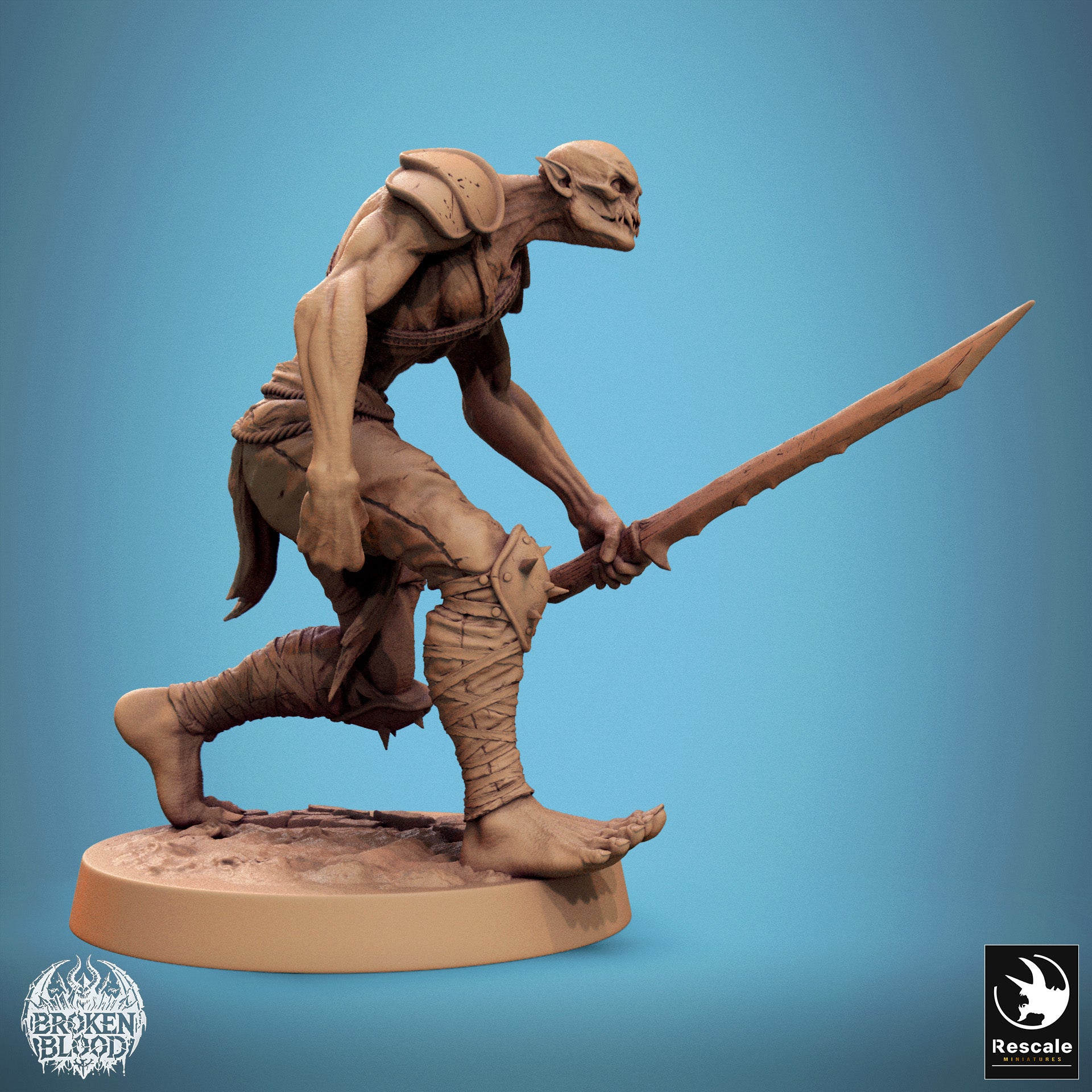 Produktfoto Tabletop 28mm Lord of the Print (LotP) 1: C33 ghoul ravager walk wonder (24_11_C33)
