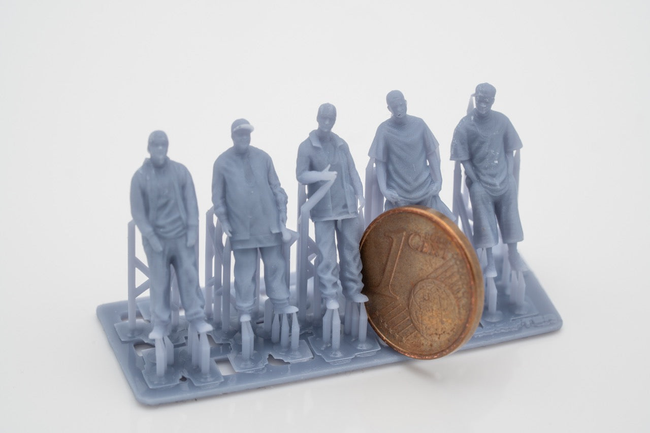 Produktfoto Figur H0, 1:72 - 0: HipHop Homies Figuren Set