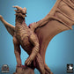 Produktfoto Tabletop 28mm Lord of the Print (LotP) 0: Tabletop Miniatur: Uralter Großdrache auf Felsvorsprung - Bergdrache Lindwurm mit weit ausgespannten Schwingen, Drachenfürst Bossmonster (24_10_D2)