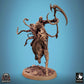 Produktfoto Tabletop 28mm Lord of the Print (LotP) 0: Tabletop Miniatur: Untoter Sensenreiter - Wraith-Rider Geisterritter, verfluchter Kavallerist mit Doppelklingen-Sense auf Knochenross im Sturmangriff (24_10_E1)