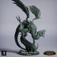 Produktfoto Tabletop 28mm Lord of the Print (LotP) 0: Tabletop Miniatur: Geierdämon / Hollow Vulture - fliegende Chimäre, Schreckensvogel im Sturzflug mit Klauen, zerrissenen Schwingen und Peitschenschwanz (26_03_D1)
