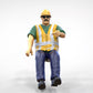 Produktfoto  0: Bauarbeiter Fahrer - Mit Helm und Sonnenbrille - Im Fahrzeug