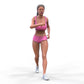 Produktfoto  0: Frau laufend - Joggerin