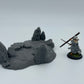 Produktfoto Tabletop 28mm The Printing Goes Ever On (TPGEO)  0: Hügel Terrain Typ G - Sanfte Erhebung in Graslandschaft - Felsen