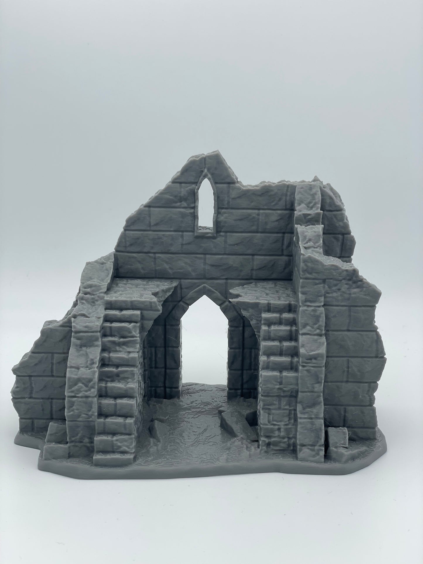 Produktfoto Tabletop 28mm The Printing Goes Ever On (TPGEO)  0: Ruine E - Trümmer einer mittelalterlichen Stadt - Zerstörtes Haus