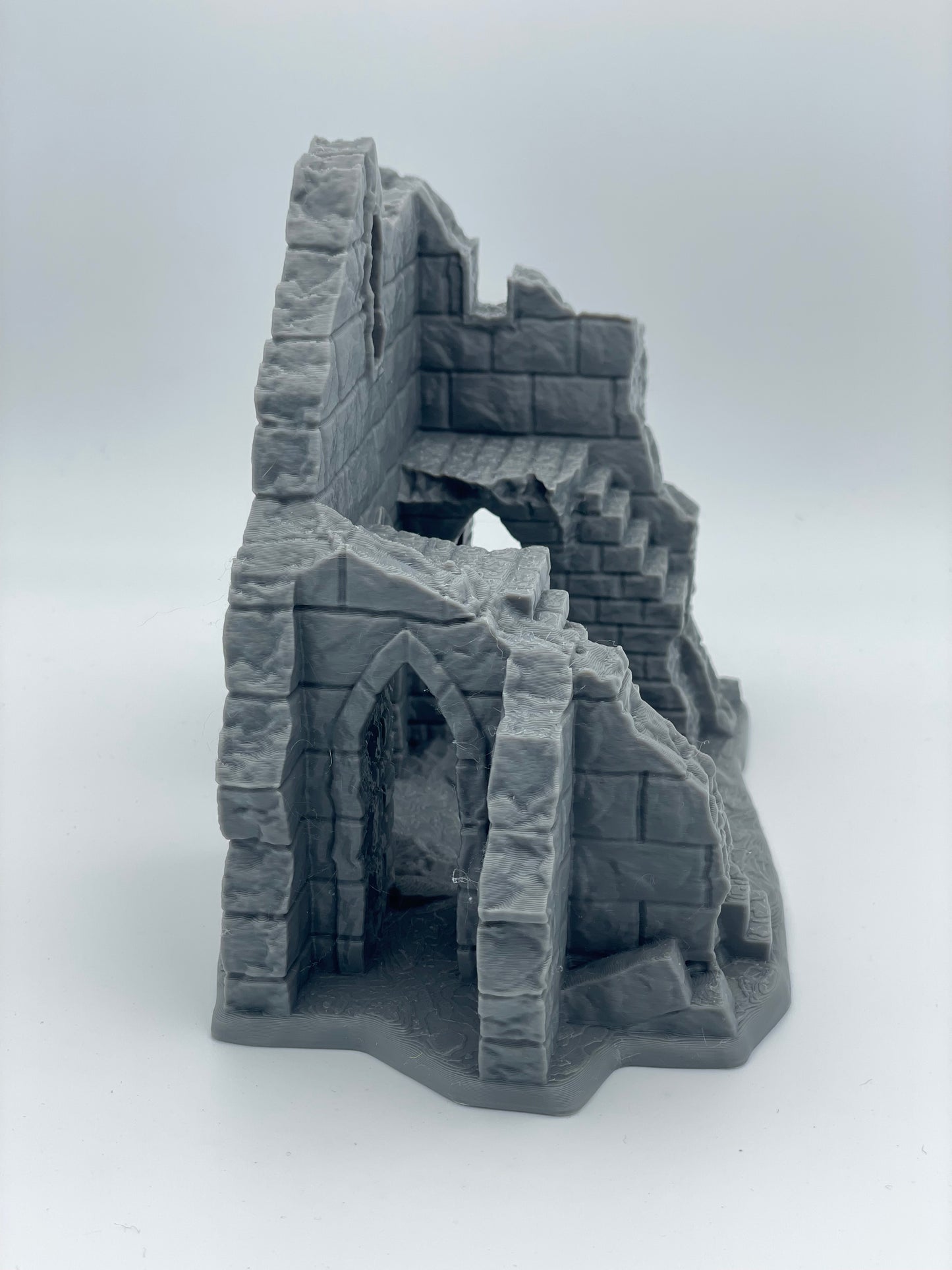 Produktfoto Tabletop 28mm The Printing Goes Ever On (TPGEO)  0: Ruine E - Trümmer einer mittelalterlichen Stadt - Zerstörtes Haus