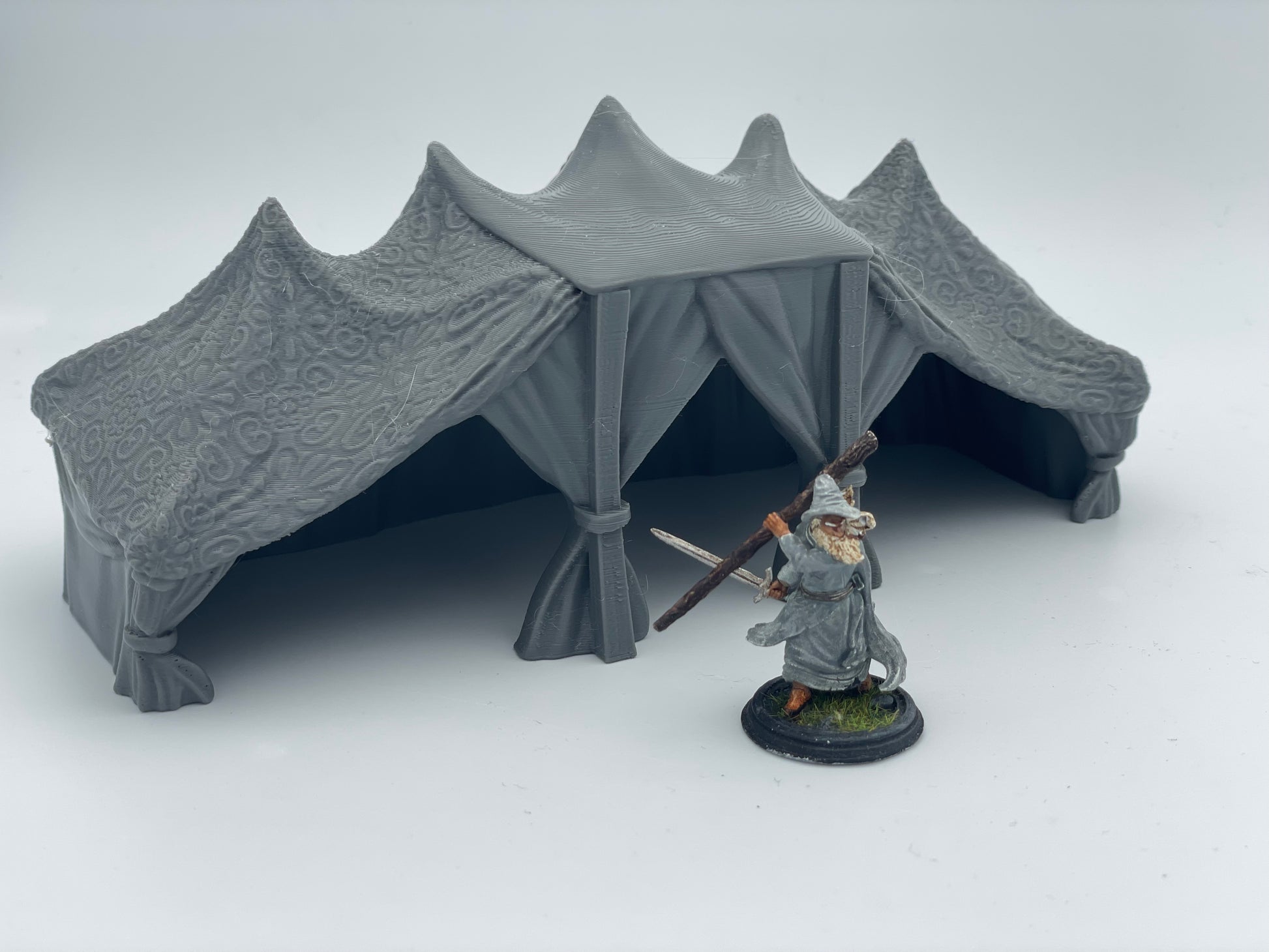 Produktfoto Tabletop 28mm The Printing Goes Ever On (TPGEO)  0: Orientalisches Zelt B - Unterschlupf in der Wüste - Mobile Behausungen der Krieger des Südens