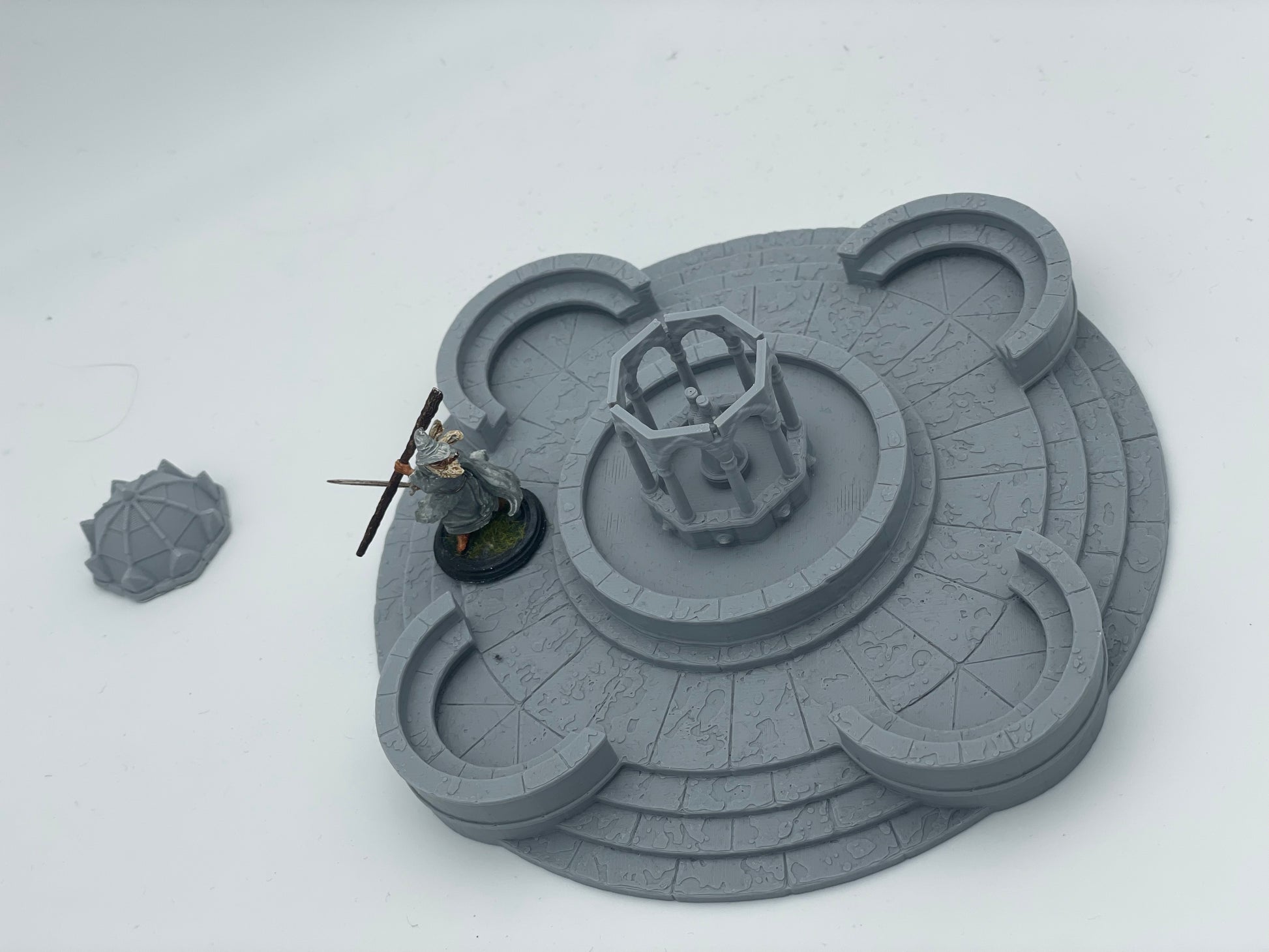 Produktfoto Tabletop 28mm The Printing Goes Ever On (TPGEO)  0: Brunnen A Ivory City - Fontaine Königreich Gonthan