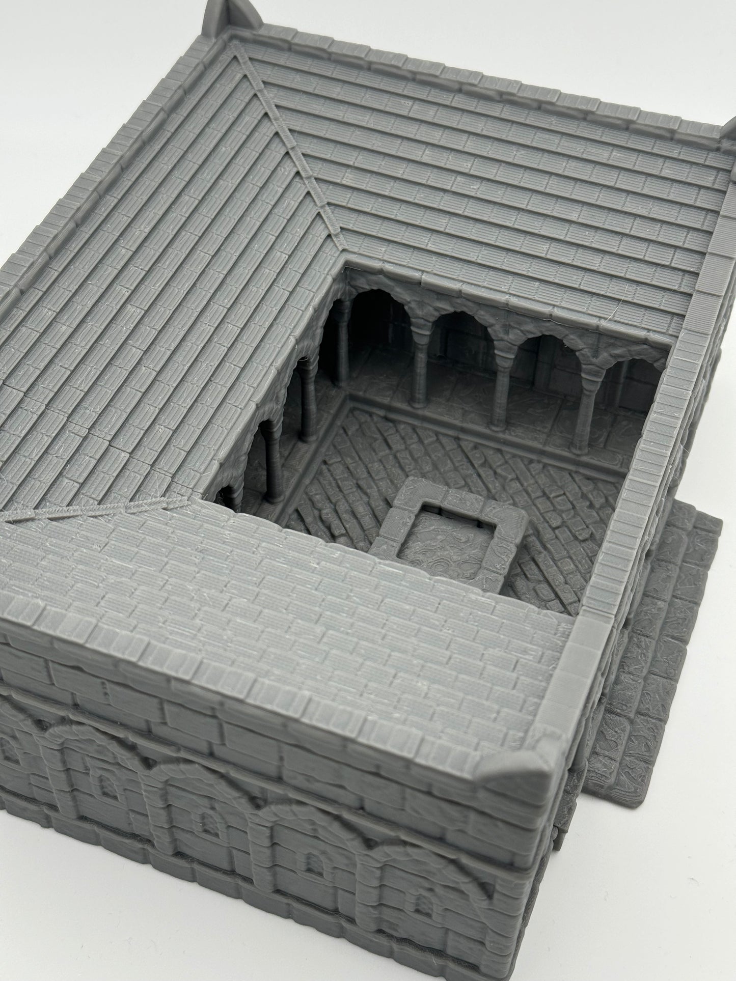 Produktfoto Tabletop 28mm The Printing Goes Ever On (TPGEO)  0: Krankenstation Ivory City - Gebäude Königreich Gonthan - Hospital Tabletop Terrain
