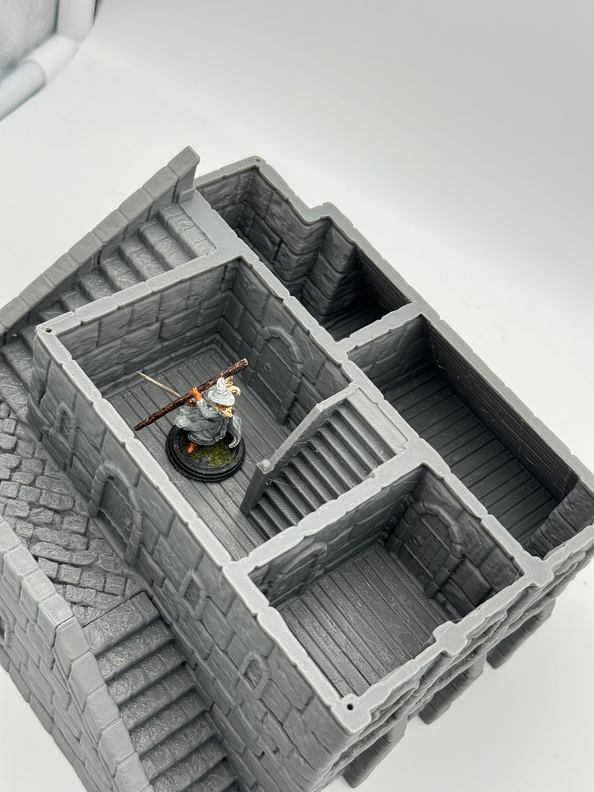 Produktfoto Tabletop 28mm The Printing Goes Ever On (TPGEO)  0: Handelsplatz Ivory City - Gebäude Königreich Gonthan -  Trade Hall Tabletop Terrain