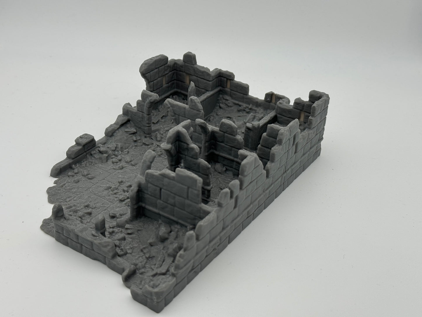 Produktfoto Tabletop 28mm The Printing Goes Ever On (TPGEO)  0: Stallungen Ruinen Ivory City - Gebäude Königreich Gonthan - Stables Ruins Tabletop Terrain