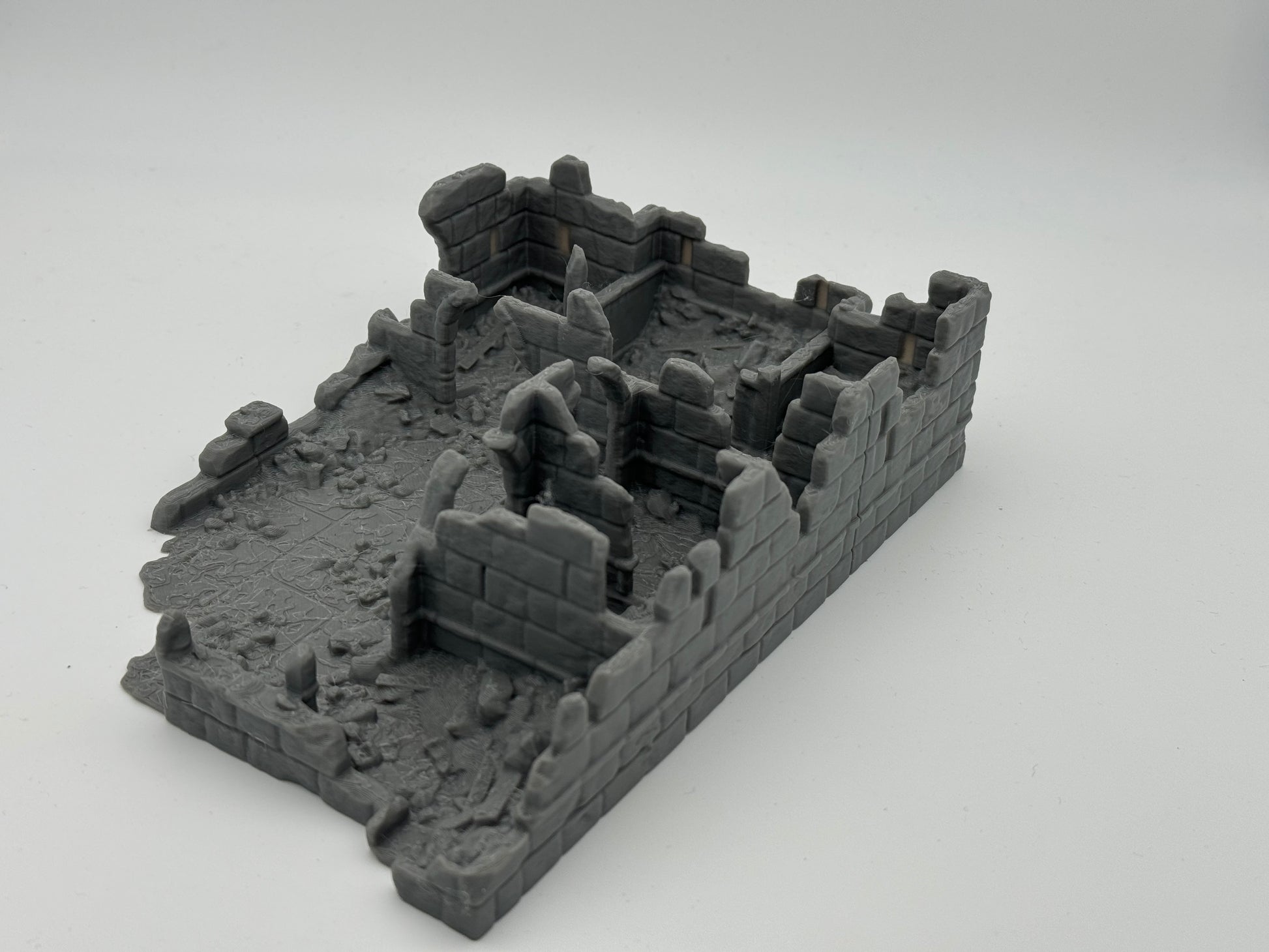 Produktfoto Tabletop 28mm The Printing Goes Ever On (TPGEO)  0: Stallungen Ruinen Ivory City - Gebäude Königreich Gonthan - Stables Ruins Tabletop Terrain