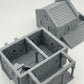 Produktfoto Tabletop 28mm The Printing Goes Ever On (TPGEO)  0: Mittelalterliches Wohnhaus A - Steinernes Gebäude aus dem Menschenreich Gonthan - Begehbares Gelände