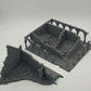 Produktfoto Tabletop 28mm The Printing Goes Ever On (TPGEO)  0: Haus A Ruinen Ivory City - Gebäude Königreich Gonthan -  Tabletop Terrain
