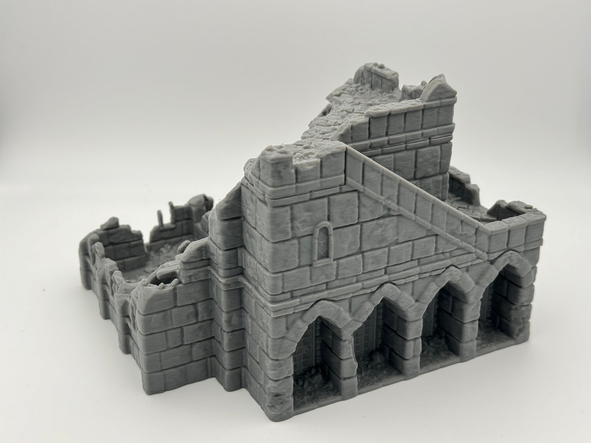 Produktfoto Tabletop 28mm The Printing Goes Ever On (TPGEO)  0: Handelsplatz Ruinen Ivory City - Gebäude Königreich Gonthan -  Trade Hall Tabletop Terrain