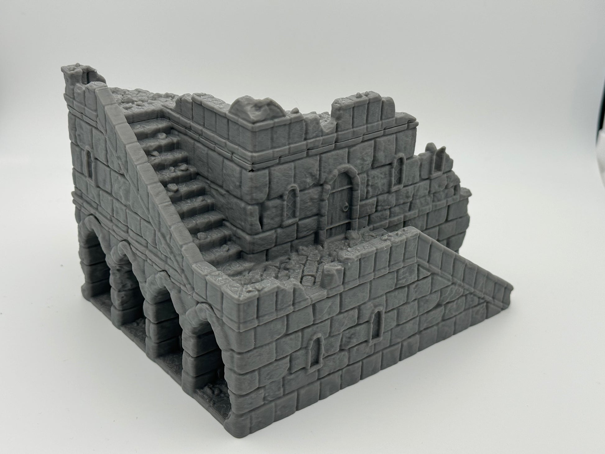 Produktfoto Tabletop 28mm The Printing Goes Ever On (TPGEO)  0: Handelsplatz Ruinen Ivory City - Gebäude Königreich Gonthan -  Trade Hall Tabletop Terrain