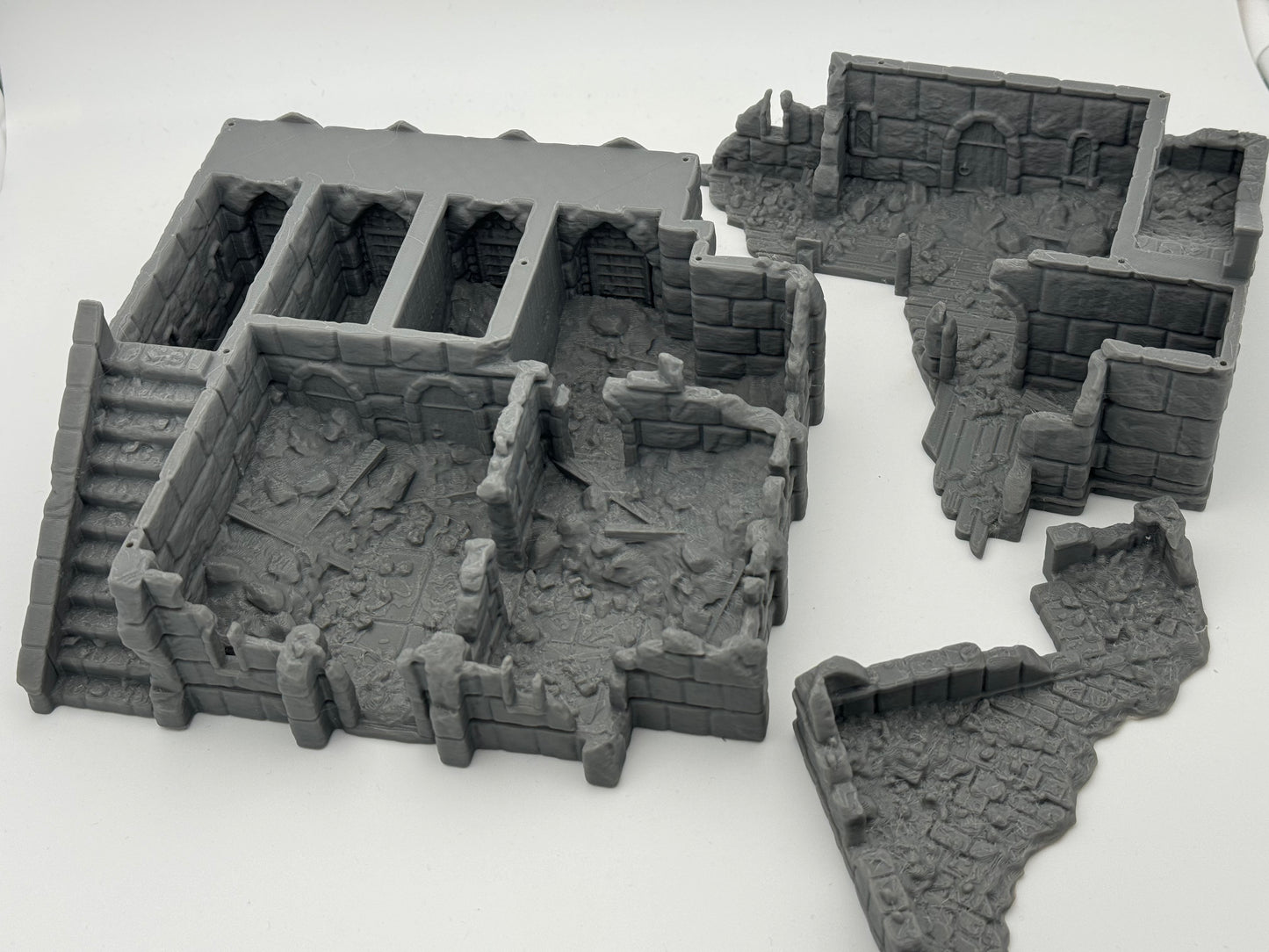 Produktfoto Tabletop 28mm The Printing Goes Ever On (TPGEO)  0: Handelsplatz Ruinen Ivory City - Gebäude Königreich Gonthan -  Trade Hall Tabletop Terrain