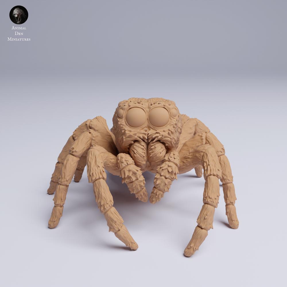 Produktfoto Tierfigur Animal Den Miniatures 2: Spinnen Tierfigur: Goldaugen-Springspinne (25_05_02)