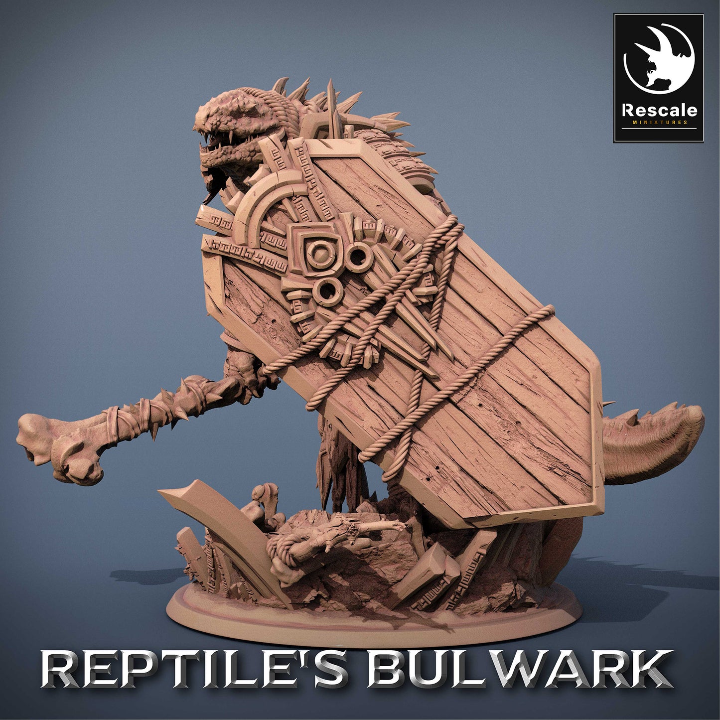 Lizardfolk Wächter - Mächtige Giganten - Uralte Bewacher der Tempel (E1)