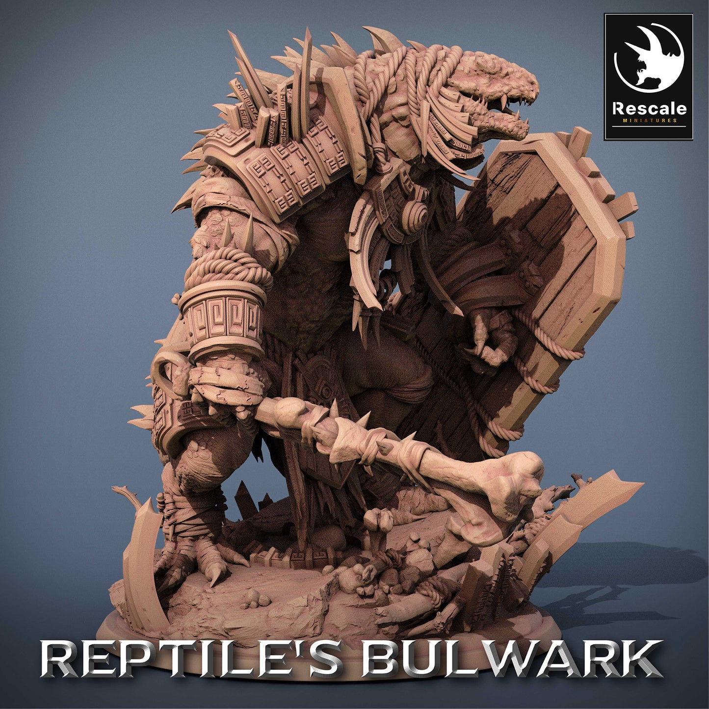 Lizardfolk Wächter - Mächtige Giganten - Uralte Bewacher der Tempel (E1)