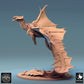 Produktfoto Tabletop 28mm Lord of the Print (LotP) 0: Tabletop Miniatur: Legendärer Messingdrache (Brass Dragon), Großdrache im Abflug, Flugdrache, Drachenmodell, Rollenspiel-Miniatur, Bossmonster (24_08_I)