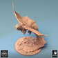 Produktfoto Tabletop 28mm Lord of the Print (LotP) 0: Tabletop Miniatur: Legendärer Messingdrache (Brass Dragon), Großdrache im Abflug, Flugdrache, Drachenmodell, Rollenspiel-Miniatur, Bossmonster (24_08_I)