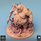 Produktfoto Tabletop 28mm Lord of the Print (LotP) 0: Tabletop Miniatur: Pestdämon / Seuchenfürst, Tentakel-Horror mit Spaltaxt und Kettenwaffe, Boss-Monster für Wargaming (24_08_B3)