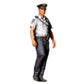 3DP Miniatures 0: Stehende Figur: Polizist mit Kappe & Dienstgürtel (Ref. Nr. 500)