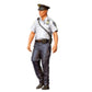 3DP Miniatures 3: Stehende Figur: Polizist mit Kappe & Dienstgürtel (Ref. Nr. 500)
