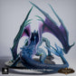 Produktfoto Tabletop 28mm Lord of the Print (LotP) 0: Tabletop Miniatur: Saphirdrache (Sapphire Dragon, erwachsen), Kristalldrache, Edelstein-Drache, Großdrache, Bossmonster, zum Sprung bereit, Odemangriff (26_03_C1)