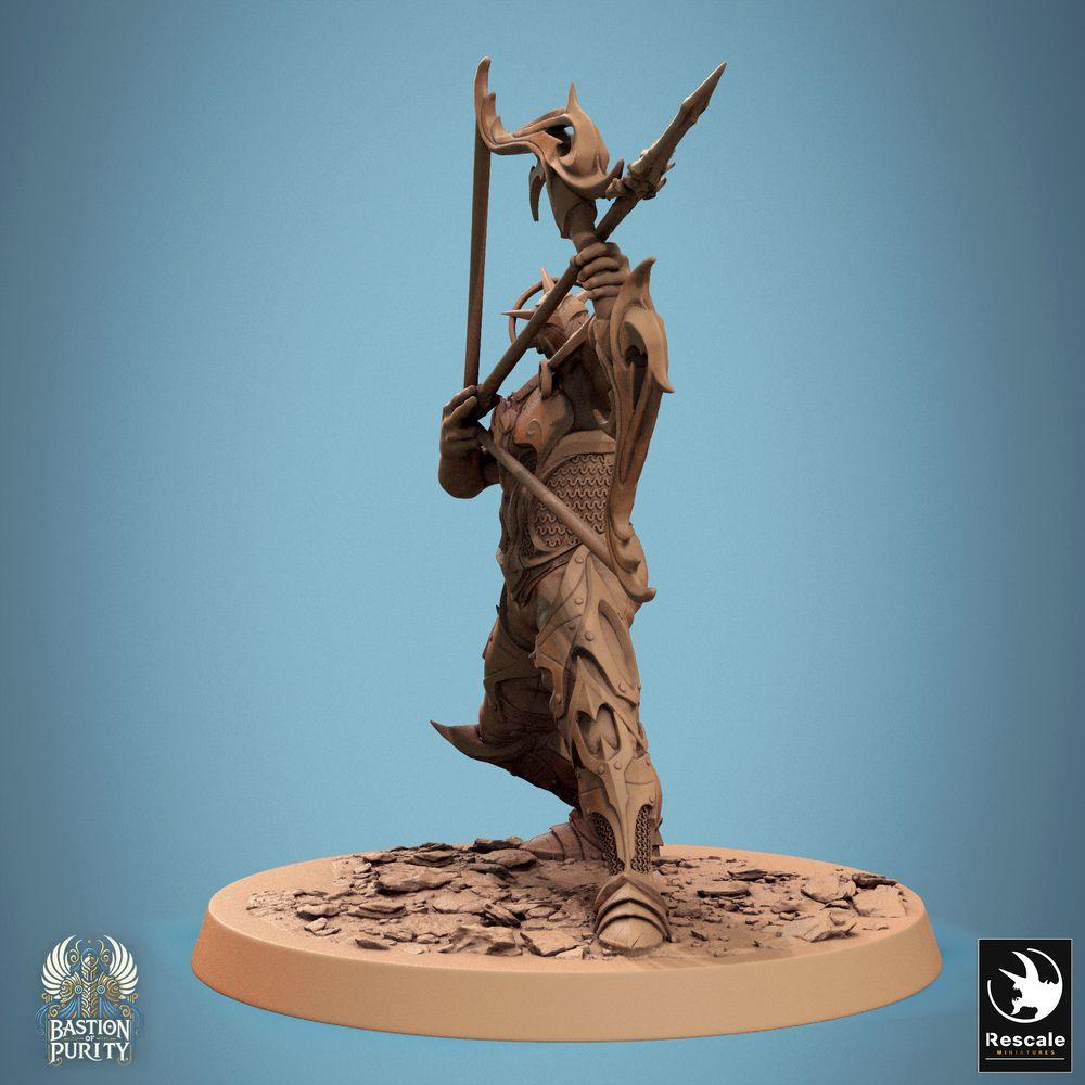 Produktfoto Tabletop 28mm Lord of the Print (LotP) 0: Tabletop Miniatur: Ätherwächter Bogenschütze - Waldläufer, Späher, Elite-Fernkämpfer, Krieger mit Großbogen (24_09_D2)