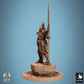 Produktfoto Tabletop 28mm Lord of the Print (LotP) 0: Tabletop Miniatur: Sentinel of Aetherium (Ätherium-Wächter) - Wächter-Kommandant mit Speer, Elitekrieger, Lancier, Ritter/Paladin (24_09_D4)